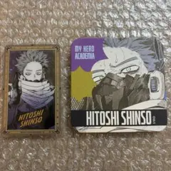 ヒロアカ　原画展　心操人使　箔押しクリアカードコレクション　アートコースター