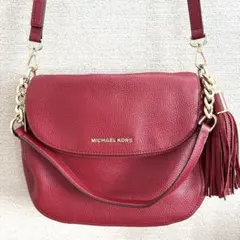 『再々値下げします』MICHAEL KORS ワインレッド ショルダーバッグ