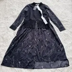 新品タグ付き　TRANOI.　トラノイ ドッキングワンピース　花柄