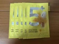 numbuzin 5+ グルタチオンビタミンCシートマスク 5枚入り