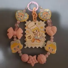 カラフルスイーツモチーフ携帯ストラップ キーホルダー　 モリー Molly