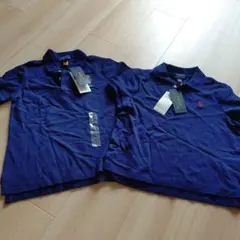 Ralph Lauren ネイビー ポロシャツ 2枚セット
