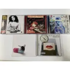 【W0495】レッド・ホット・チリ・ペッパーズ CD アルバム 5枚セット