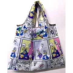 ディズニー ドナルドダック トートバッグ 総柄デザイン ☆★