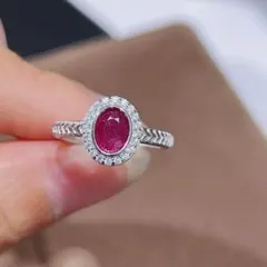 アレキサンドライト ハートリング6×6mm カラーチェンジ S925 