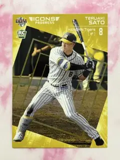 あ*ん様 阪神タイガース 佐藤輝明選手 オンサイトカード 直筆サイン 阪神タイガース 佐藤輝明選手 オンサイトカード 直筆サイン - メルカリ