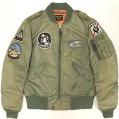 AVIREX フライトジャケット L-2B ブラックエース VF41 トップガン