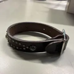 【TMT】新品・未使用　レザーブレスレット スタッズ装飾のサムネイル