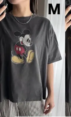 しまむら　ディズニー ミッキーマウス Tシャツ Mサイズ