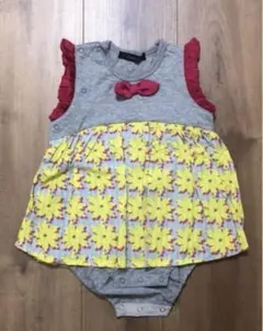 【70㎝】ベビー服 カバーオール スカートオール フリル袖 夏 夏服 女の子のサムネイル