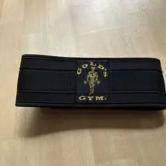 GOLD'S GYM トレーニングベルト パワーベルト ブラック