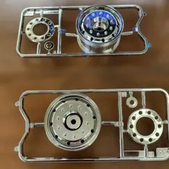 1/14ラジトラ【メッキ大型用ミラーステーA】1/14タミヤトレーラー 1/14
