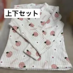 ルームウェア 桃柄 Sサイズ