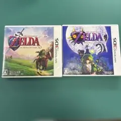 ゼルダの伝説　時のオカリナ　ムジュラの仮面　3DS セット