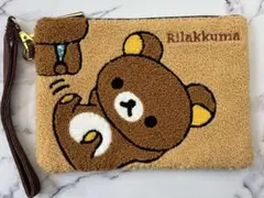 リラックマ ポーチ クラッチバッグ もこもこ 未使用 可愛い