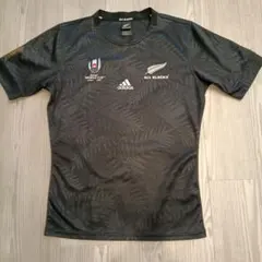 ALL BLACKS ラガーシャツ ブラック 2019のサムネイル