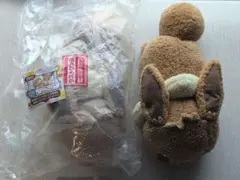 2018 Pokémon Collectionくじイーブイ　ぬいぐるみ2つセット