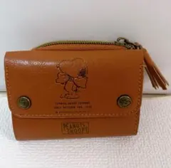 ⭐︎限定最終値下げ PEANUTS スヌーピー 三つ折り財布 ブラウン⭐︎