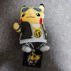 ☆ポケモン☆ ギンガ団 ボスごっこピカチュウ ぬいぐるみ タグ付き