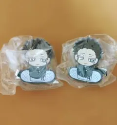 鬼滅の刃　キャラばんちょうこう　ヘアクリップ　伯治２個セット