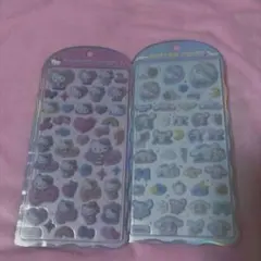 サンリオ コットンパフィシール 2点セット