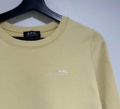 A.P.C. スウェットイエロー　購入金額16000円