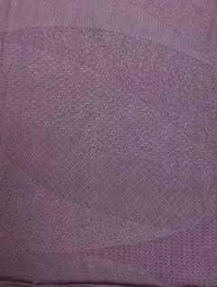 正絹　約35×106 紫系　和柄　寄せ小紋