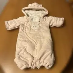 赤ちゃん本舗　ベビーツーウェイジャンプスーツ　50ー60サイズ　中綿アウター