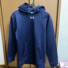 UNDER ARMOUR ネイビー パーカー MD