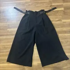 COMME CA MODELS コムサモデルズ ワイドパンツ ブラック 9号 M