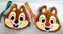 ダイソー ディズニー チップとデール　ダイカットポーチ 2個セットのサムネイル