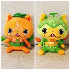 【妖怪ウォッチ】ミカンニャン メロンニャン ぬいぐるみ