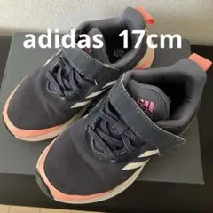 adidas ネイビー ピンク スニーカー