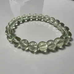 大特価❗️最終値下げ❗️ 7mm淡い緑色 ブレスレット