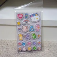 未開封　ケアベア　アクリルパーツ　サンキューマート
