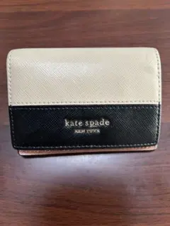kate spade キーケース ベージュ/ピンク/ブラック　カードケース