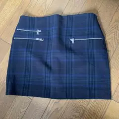 ZARA WOMAN チェック柄タイトスカート M