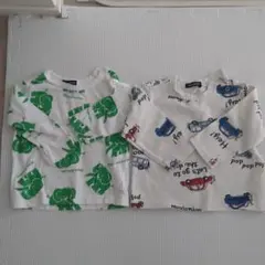 【M様専用】ムージョンジョン　ロンT2枚　 80センチ