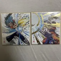 ドラゴンボール　色紙2枚セット