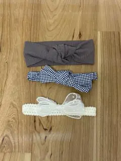 Kufuu ベビー ヘアバンド アウトレット 3本セット