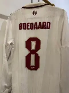 25-26 アーセナル ØDEGAARD 8番 ホワイトジャージ