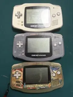 ゲームボーイアドバンス ジャンク3台セット