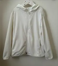UNIQLO AIRism パーカー 110 ホワイト
