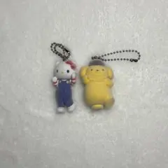 サンリオ フロッキーマスコット ハローキティ ポムポムプリン
