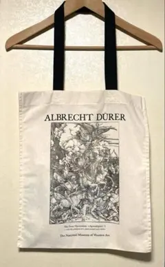 美品【国立西洋美術館】デューラー四人の騎手　トートバッグ