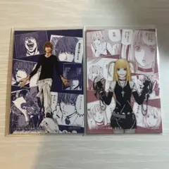 デスノート DMMくじ クリアファイル ステッカー　L DEATH NOTE デスノート dmmくじ 一番くじ くじ d賞 クリアファイル ステッカー 夜