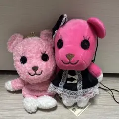 美品、レア】蓼科テディベア美術館 ぬいぐるみ 白黒クマ MION MINMI