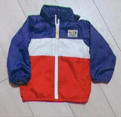 ホットビスケッツ　ウインドブレーカー（フード収納可）80サイズ