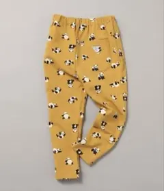 パンダ柄イエローパンツ　80サイズ