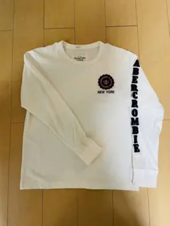 Abercrombie & Fitch ホワイト Tシャツ L